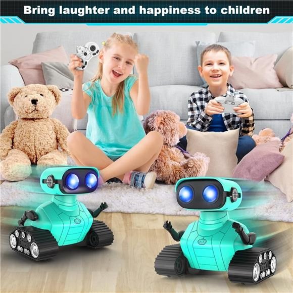 Robot Toys - Kids Toys Rechargeable RC Robots, Remote Control Toy - Picture 5 of 5